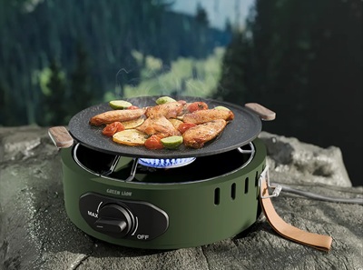 مشخصات اجاق گاز مسافرتی گرین لاین مدل Solo Flame Camping Stove