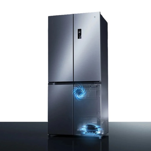 کمپرسور و فن اینورتر یخچال هوشمند چهار در شیائومی مدل Mijia Refrigerator Cross Door 502L MRC50ESSMPAEU