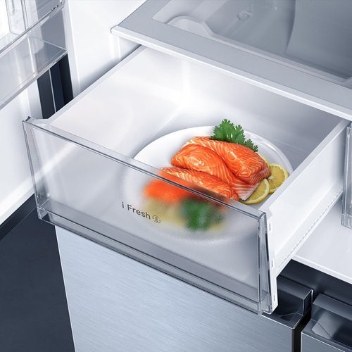 محفظه i Fresh یخچال هوشمند چهار در شیائومی مدل Mijia Refrigerator Cross Door 502L MRC50ESSMPAEU
