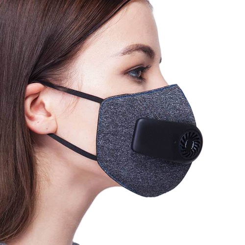 ابعاد ماسک تنفسی فن دار شیائومی مدل Purely
