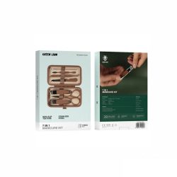 Green Lion 7-In-1 Manicure Kit - Brown