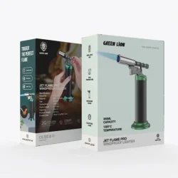 Green lion jet flame pro windproof lighter-box