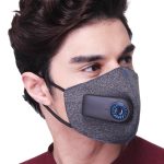 باتری شارژی ماسک شیائومی مدل HZSN001 فن‌دار فیلتردار